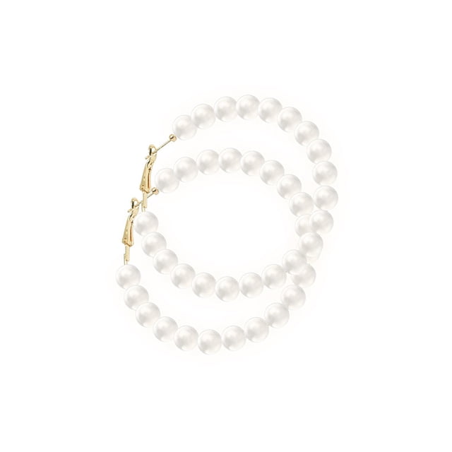 Sonducket Círculo Exagerado Artificial Encantador Cómodo de usar Ligero Encantador Exquisito Moda Atractivos Colgantes para las orejas Ropa, zapatos y accesorios Miscelánea tipo 4 Sonducket AP009350-04