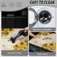 thumbnail image 4 of KUIFORTI Sunflower Dragonfly Car Trunk Liner 29" x 39" Automotive Trunk Protection Mat Practical Auto Interior Accessories Polyester for Daily Driving & Travel Use, 4 of 7