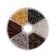 thumbnail image 2 of 1 Box Open Jump Rings Brass Jump Rings Mixed Color 20 Gauge 5x0.8mm Inner Diameter: 3.4mm about 135g/box, 2 of 5
