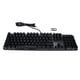 thumbnail image 1 of Teclado mecánico 50 millones de clics Interfaz USB duradera y sensible Interruptor azul Teclado RGB de 104 teclas para computadora, 1 of 8