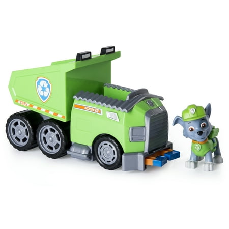 Paw Patrol – Rocky’s Recycle Dump Truck Vehicle with Rocky