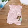 thumbnail image 2 of Otqutp 2024 Romper for Toddler Girls Boys Short Sleeve Animal Print Rompers 0 To 18 Months Children Summer Short Jumpsuit, 2 of 4