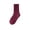 Wine, variant on CNEJRHG 1 Pair Womens Mens Acrylic Knit Crew Socks Winter Thermal Boot Insulated Heated Socks For Unisex Cold Weather Outdoor Activities Mid Calf Ankle Socks Black