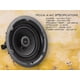 thumbnail image 4 of Micca Altavoces Redondos De 6,5 Pulgadas Y 2 Vías Para Techo O Pared, Paquete De 4 Woofer De 6,5 Pulgadas, Diámetro De Corte De 8 Pulgadas, Diseño Sin Borde De Perfil Bajo Para Habitaciones Interiores, 4 of 5