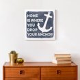 thumbnail image 4 of Creative Products Home Is Where You Drop Your Anchor 12 x 12 Canvas Wall Art, 4 of 4