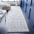 thumbnail image 3 of SAFAVIEH Soho Ryker Zig-Zag Area Rug, Grey/Ivory, 5' x 8', 3 of 10