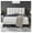 Beige, variant on Upholstered Bed Frame, Modern Full Bed Platform with Square Stitched&Button Tufting Headboard Height Adjustable, Wooden Slats Support, No Box Spring Needed, Full Size, Dark Gray