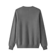 thumbnail image 6 of CHGBMOK Women Plus Size Round Neck Knit Cardigan Sweater Long Sleeve Button Down Casual Open Front Coat with Pockets Lightweight Fall Winter Outerwear, 6 of 8
