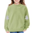 thumbnail image 7 of EnJoCho Youth Children Hooded Pullover Long Sleeve Oversized Soft Fleece Cute Printed Graphic Sweatshirt for Halloween Holiday Classroom Daily Play Wear, 7 of 7