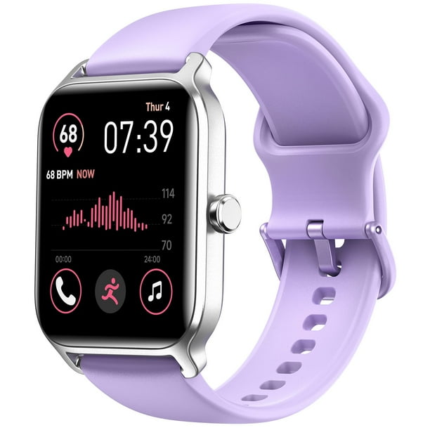 Reloj inteligente Fitpolo de 1.8 pulgadas con rastreador de actividad física integrado con Alexa