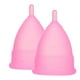 thumbnail image 5 of Copas menstruales originales auténticas Set Copa menstrual de silicona reutilizable con bolsa Cajas, 5 of 14