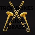 thumbnail image 3 of CafePress - Trombones Kick Brass Women's Dark T Shirt - Women's Traditional Fit Dark T-Shirt, 3 of 4