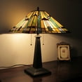 thumbnail image 6 of RADIANCE Goods Tiffany-Style 2 Light Mission Table Lamp 16" Shade, 6 of 6