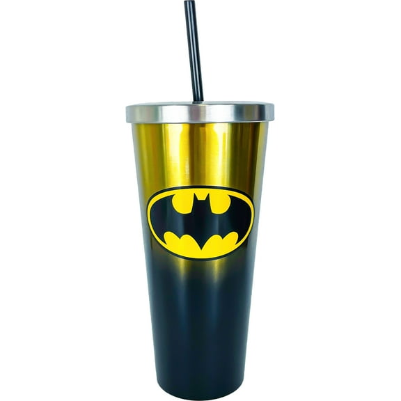 BATMAN LOGO STAINLESS CUP