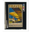 thumbnail image 2 of Historic Framed Print, Travel - air, land, sea. Book through Burnes, Philip & Co. Ltd..Walter Jardine., 17-7/8" x 21-7/8", 2 of 9