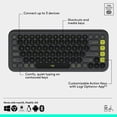 thumbnail image 4 of Logitech ICON COMBO, Bluetooth keyboard and mouse combo, comfortable typing, programmable keys and buttons - Graphite, 4 of 14