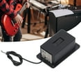 thumbnail image 4 of Guitar Battery Case, Plastic Black Guitar Battery Compartment Cover 9V  For Ukulele, 4 of 8