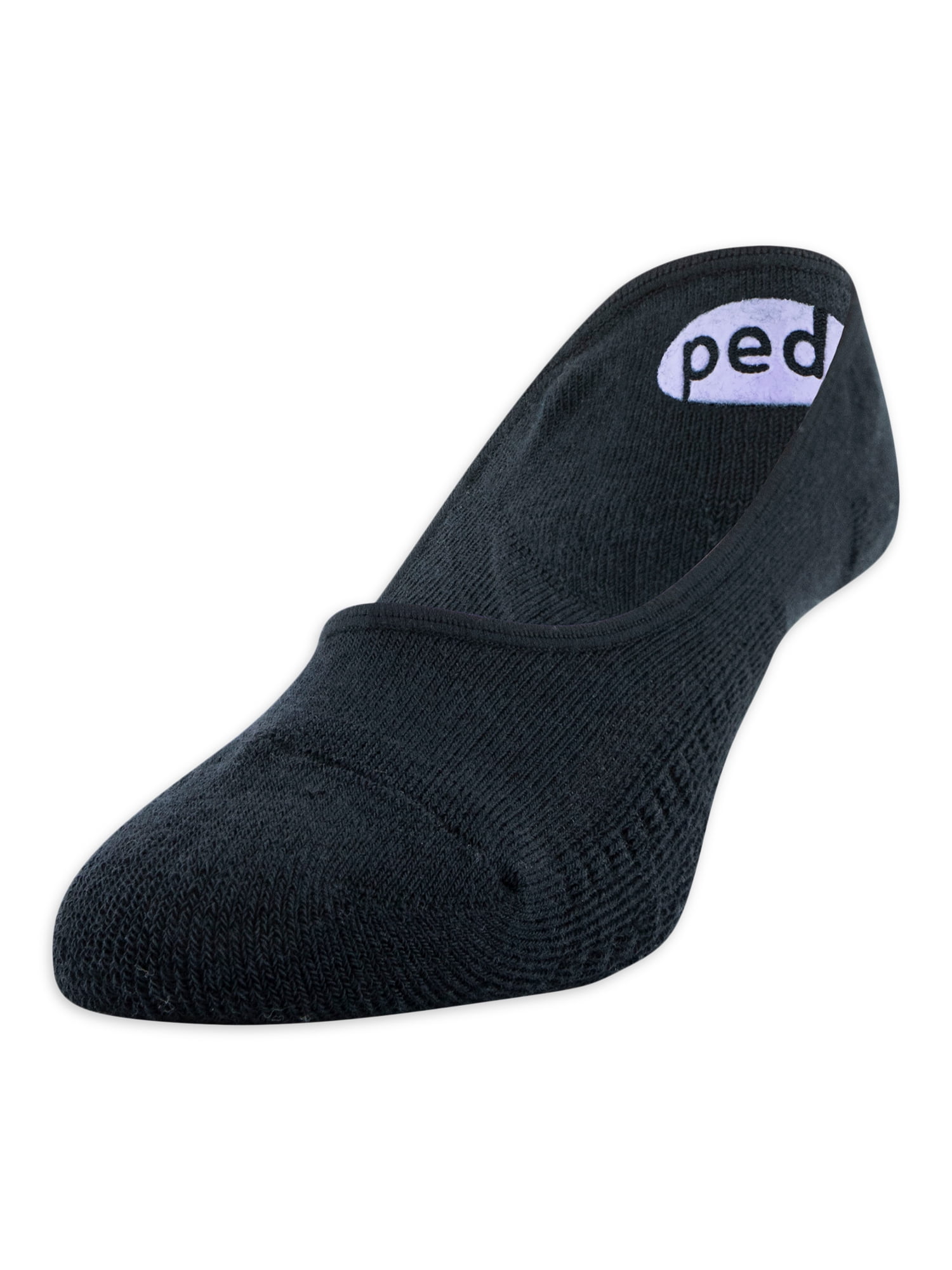 PEDS Women's Low Cut Cushion Liner Socks, 3 Pairs