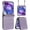 Purple, variant on TJS Phone Case for Motorola Razr 2026/Razr 2025/Razr 2024, Mandala Flower Leather Protective Cover with Strap (Purple)