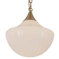 thumbnail image 6 of Alora Lighting Mp651312 Farrah 3 Light 12" Wide Multi Light Pendant - Matte Black / Glossy, 6 of 7