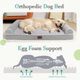 thumbnail image 2 of Cama ortopédica impermeable para perros grandes TJSOULER, 2 of 7