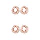thumbnail image 1 of Pendientes de cristal Minnieouse colgante Vintage joyería de moda para baile oro 1 par, 1 of 6