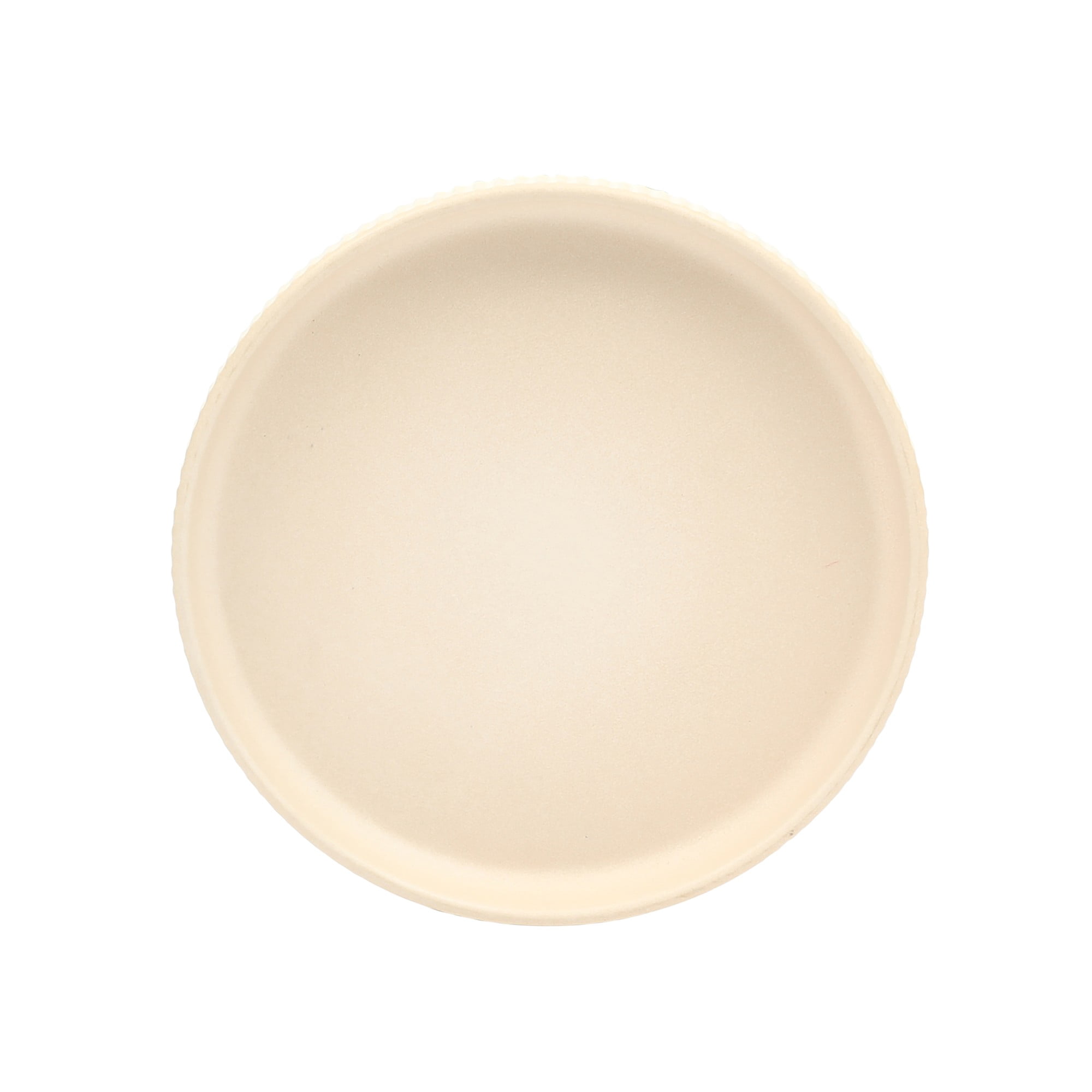 Gibson Elite Deerfield 16-Piece Stoneware Dinnerware Set – Stackable Plates and Bowls, Reactive Glaze Finish, Service for 4 - Cream White