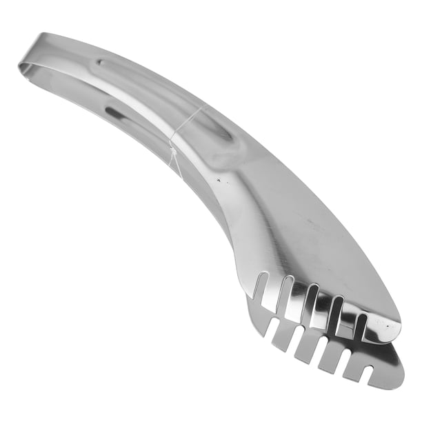 Pinzas de acero inoxidable para servir, pinzas de cocina, herramienta para servir comida tipo buffet, pinza para pan, para casa, restaurante, portátiles y fáciles de transportar