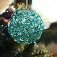 thumbnail image 5 of Christmas Tree Ball Ornaments 3.15 inch Glitter Sequin Foam Ornaments Hanging Decorations for Christmas Wedding Party Holiday Decor 2pc, 5 of 7