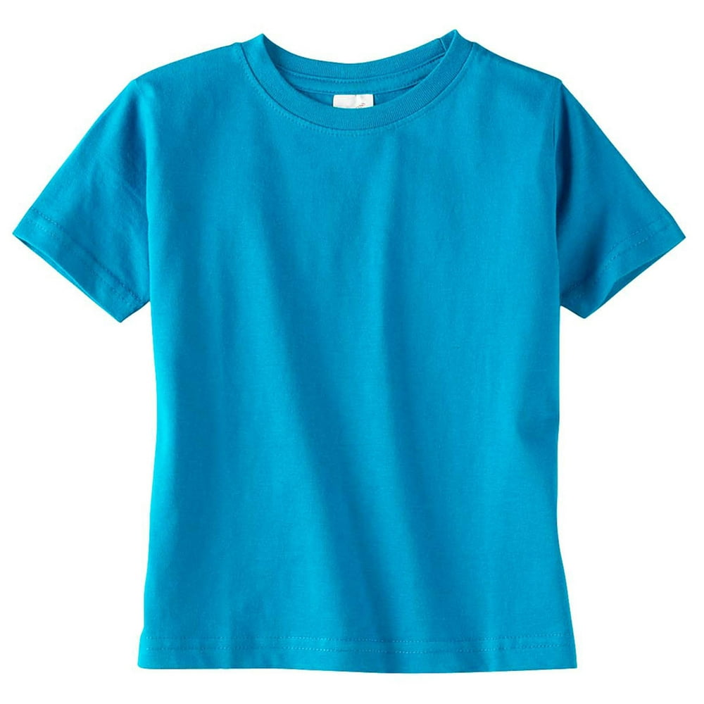 Rabbit Skins Rabbit Skins 3321 Toddler Jersey TShirt Turquoise
