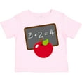 thumbnail image 3 of Inktastic Chalkboard and Apple School Boys or Girls Toddler T-Shirt, 3 of 5