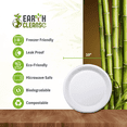 thumbnail image 3 of Earth Cleanse 10" Round Bagasse Plates ,750 Pack, 3 of 9