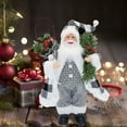 thumbnail image 4 of SUSHANG Clearance Santa Claus Doll Ornaments Hristmas Santa Doll Christmas Child Gift Toy Table Decoration for Home, 4 of 8