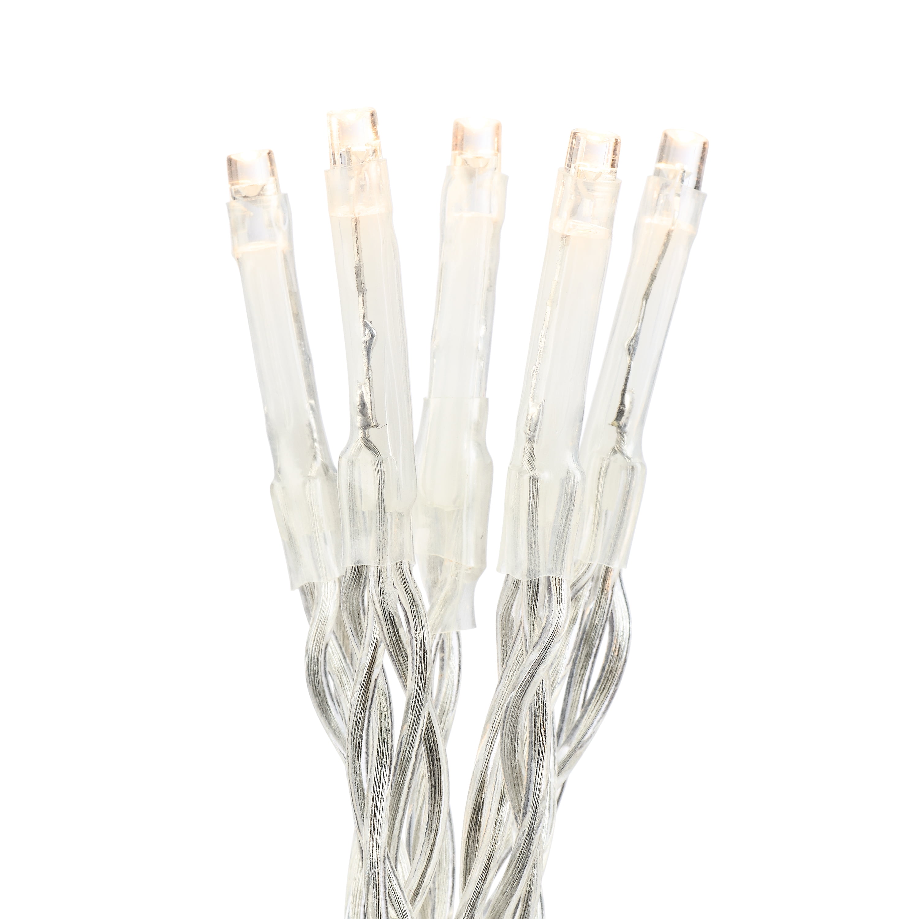 Holiday Time Warm White LED Micro Curtain Christmas Lights, 8', 210 Ct