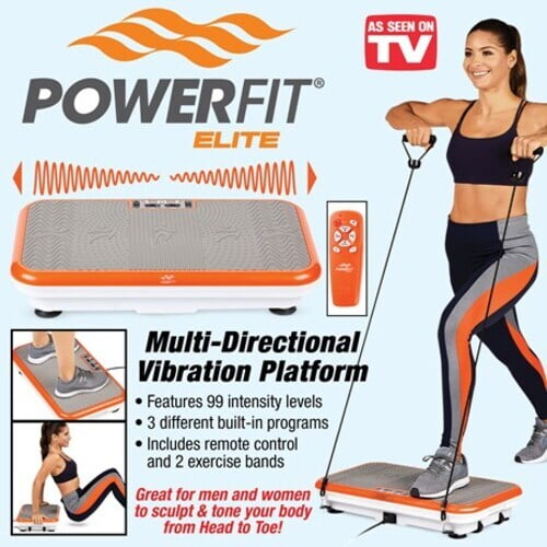 PowerFit Elite MultiDirectional Vibration Platform