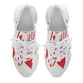 thumbnail image 5 of I Love You Letters Love Heart Walking Shoes for Men Woman Lightweight Tennis Fashion Elastic Sports Shoes Cushion Basketball Shoes, 5 of 7