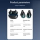 thumbnail image 4 of Auriculares Bluetooth, Auriculares inalámbricos, Auriculares Bluetooth con clip Q71, Auriculares Bluetooth de conducción, Especiales para correr sin auriculares., 4 of 9