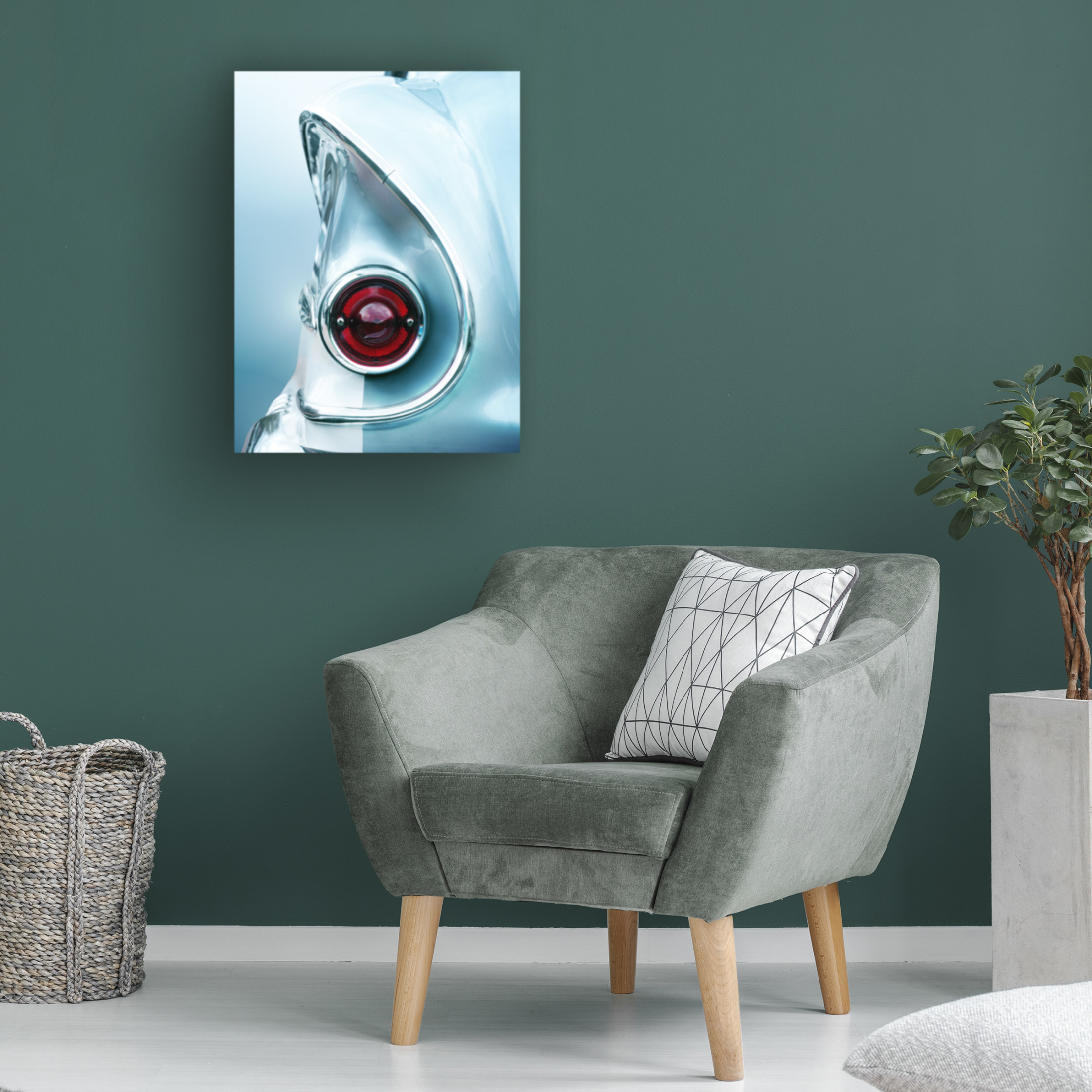 Trademark Fine Art Beate Gube Us Classic Car 1958 Brookwood Canvas Wall Art