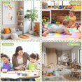 thumbnail image 2 of Gitawusa Wooden Kids Activity Station, Double-Sided Round Play Table with 2 Canvas Storage Drawers, Toy Furniture for Ages 3-8 Bedroom Nursery, 2 of 8