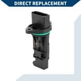 thumbnail image 4 of Car MAF Sensor Mass Air Flow Sensor Meter for Volkswagen 1 Pcs Black, 4 of 6