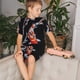 thumbnail image 4 of Balery Tricolor Koi Fish Trio Conjunto de Pijama Infantil de Manga Corta con Estampado – Ropa de Dormir de Algodón Suave-Small, 4 of 6