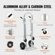 thumbnail image 4 of Hand Truck y Dolly VEVOR de aluminio con capacidad de carga de 800 libras, 4 of 9
