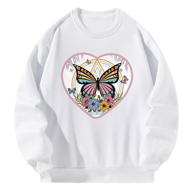 Sudadera de cuello redondo para mujer, Jersey, sudadera para mujer, ropa de calle, disfraces, ropa de otoño, sudadera para vacaciones de otoño , S S