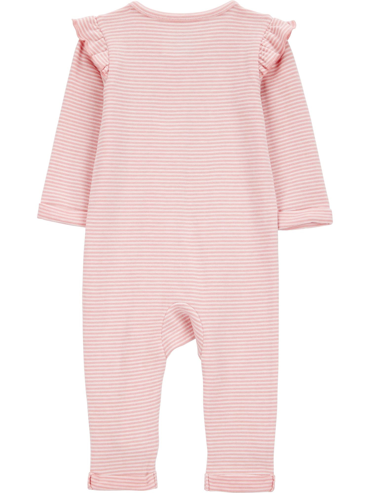 Carter's Child of Mine Baby Girl Jumpsuit, Sizes Newborn-6/9 Months