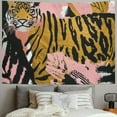 thumbnail image 2 of Autua Tiger Print Tapestry Wall Hanging Unique Style Graphic Tapestries Home Wall Decor Art for Living Room Bedroom 4 Sizes 40x30inch, 2 of 6