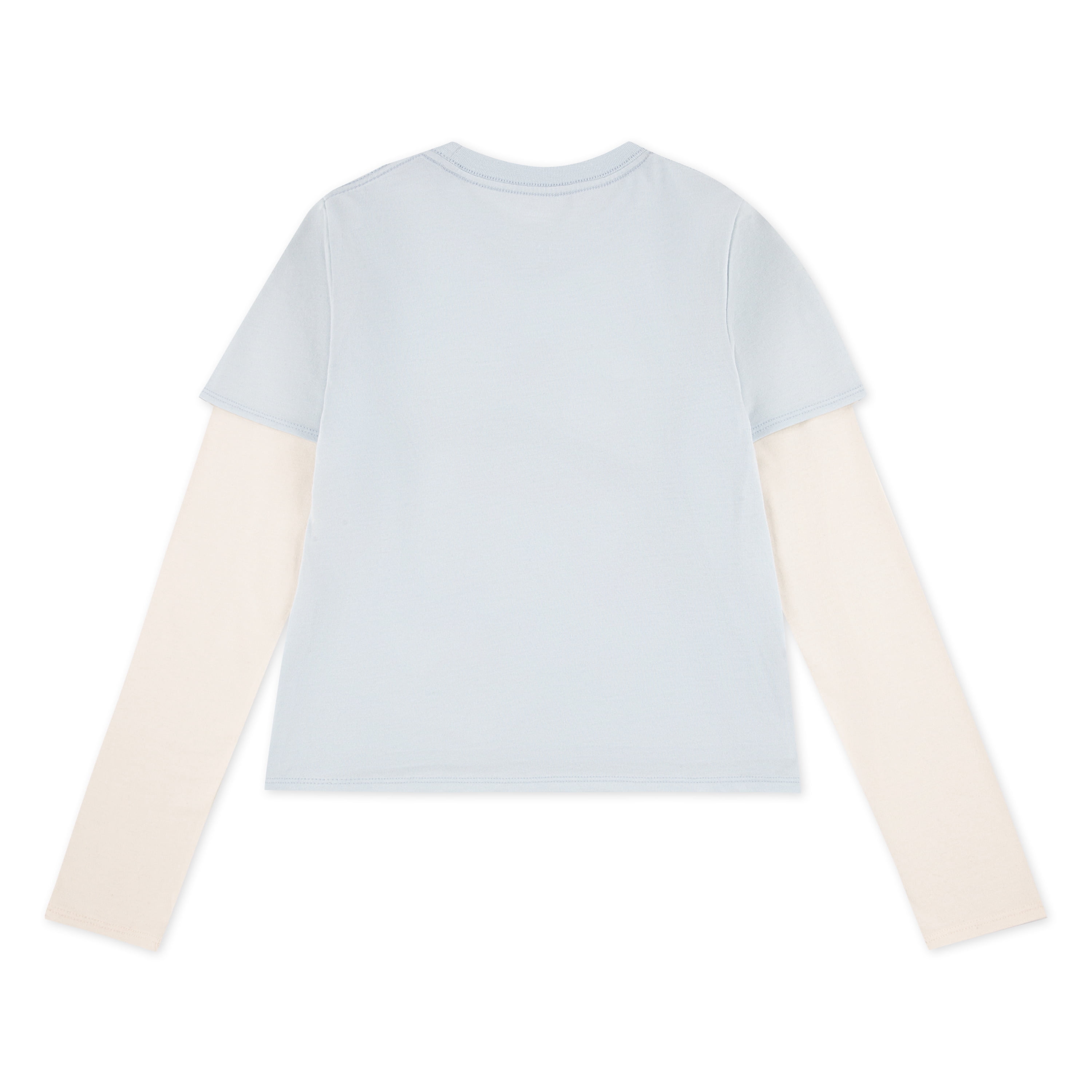 Levi Strauss Signature Girls Long Sleeve Two-fer Graphic Tee, Sizes 4-16