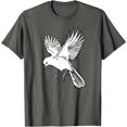 thumbnail image 1 of Flying White Bird Pigeon Dove Animal Bird Hunting for Prey T-Shirt, 1 of 1