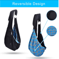 thumbnail image 3 of Bolsa transportadora para perros, bolsa transportadora para perros pequeños, bolsa transportadora para perros con correa ajustable para el hombro y cinturón de seguridad, mochila para perros y gatos d, 3 of 5
