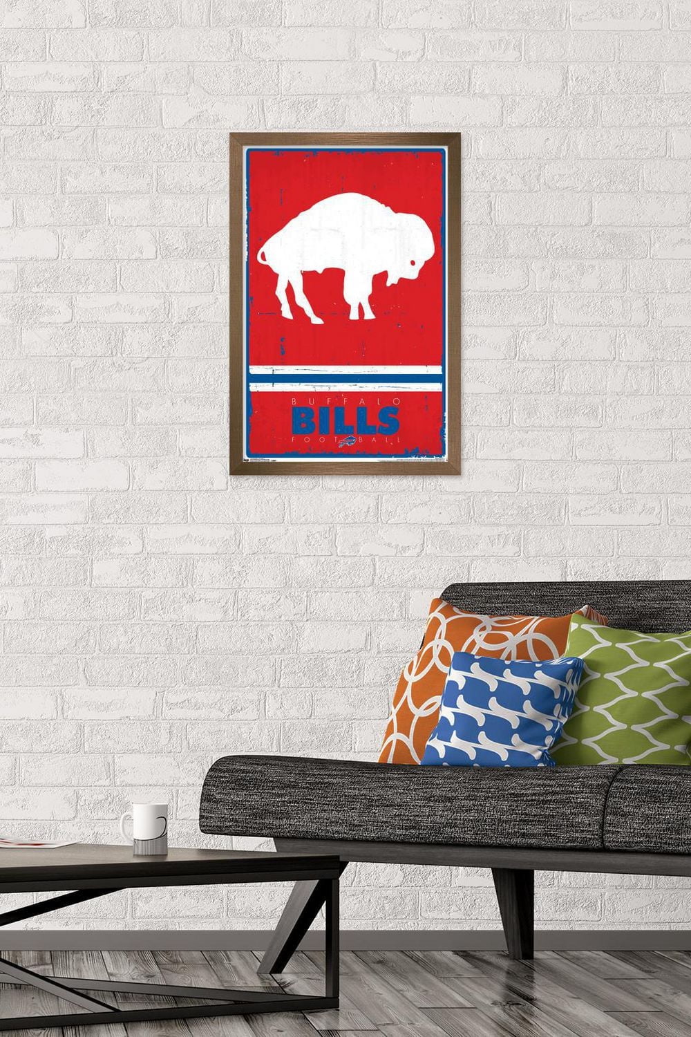 NFL Buffalo Bills - Retro Logo 15 Wall Poster, 22.375" x 34"