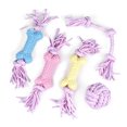thumbnail image 1 of Dog Rope Toy Handmade 5PCS Interactive Pet Ball Toy Dog Chew Rope for Christmas, 1 of 4